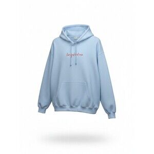 Paradised Women's Blue Oversized Pullover Hoodie Size XL NWT